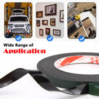 TOOLSTAR Double Sided Adhesive Tape Black Foam Tape for Cell Phone Repair LCD