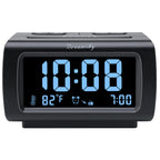 DreamSky Alarm Clock Radio Bedroom Battery Backup Large Display USB FM Snooze
