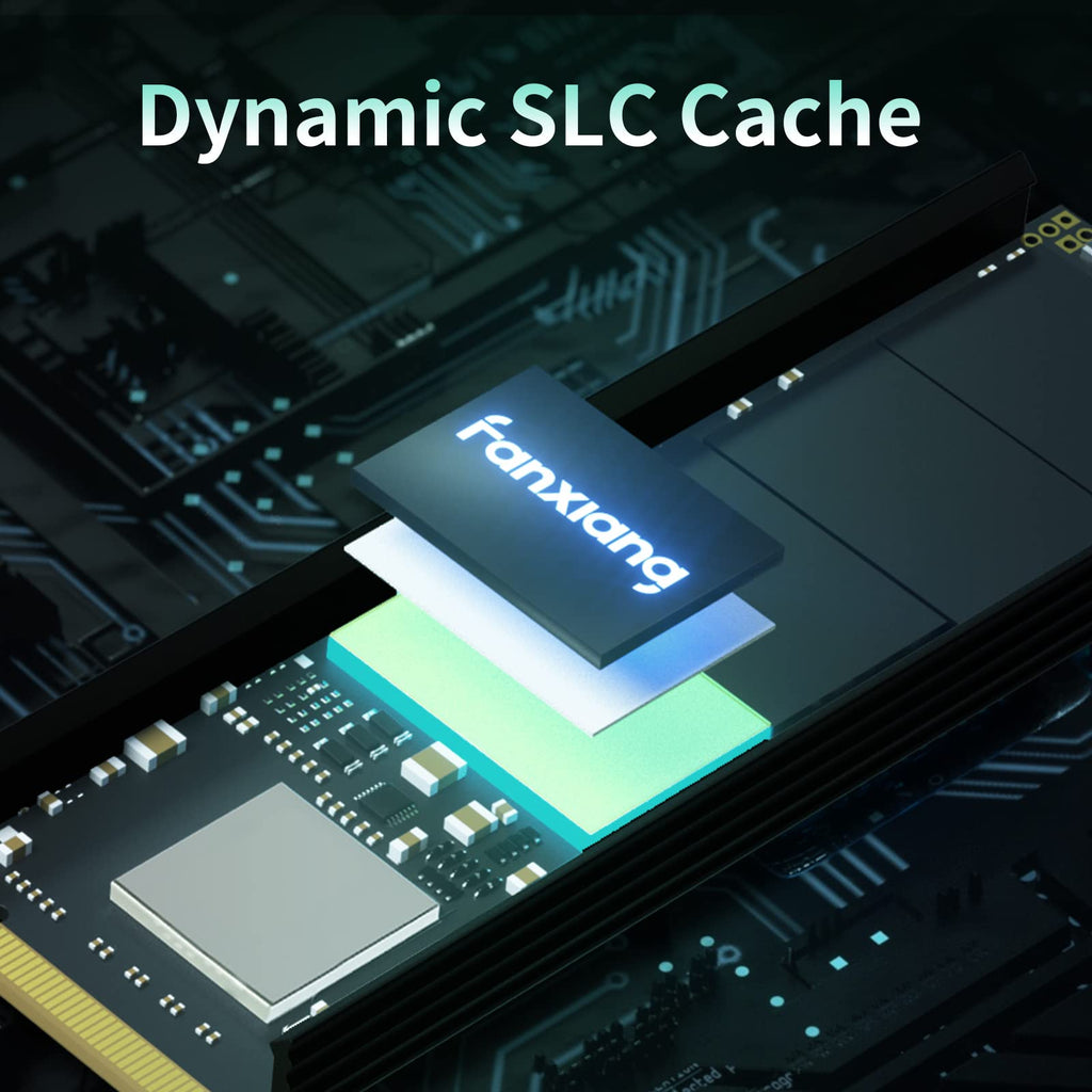 fanxiang S660 PCIe 4.0 1TB NVMe M.2 SSD for PS5 with Heatsink, Up to 5000MB/s,