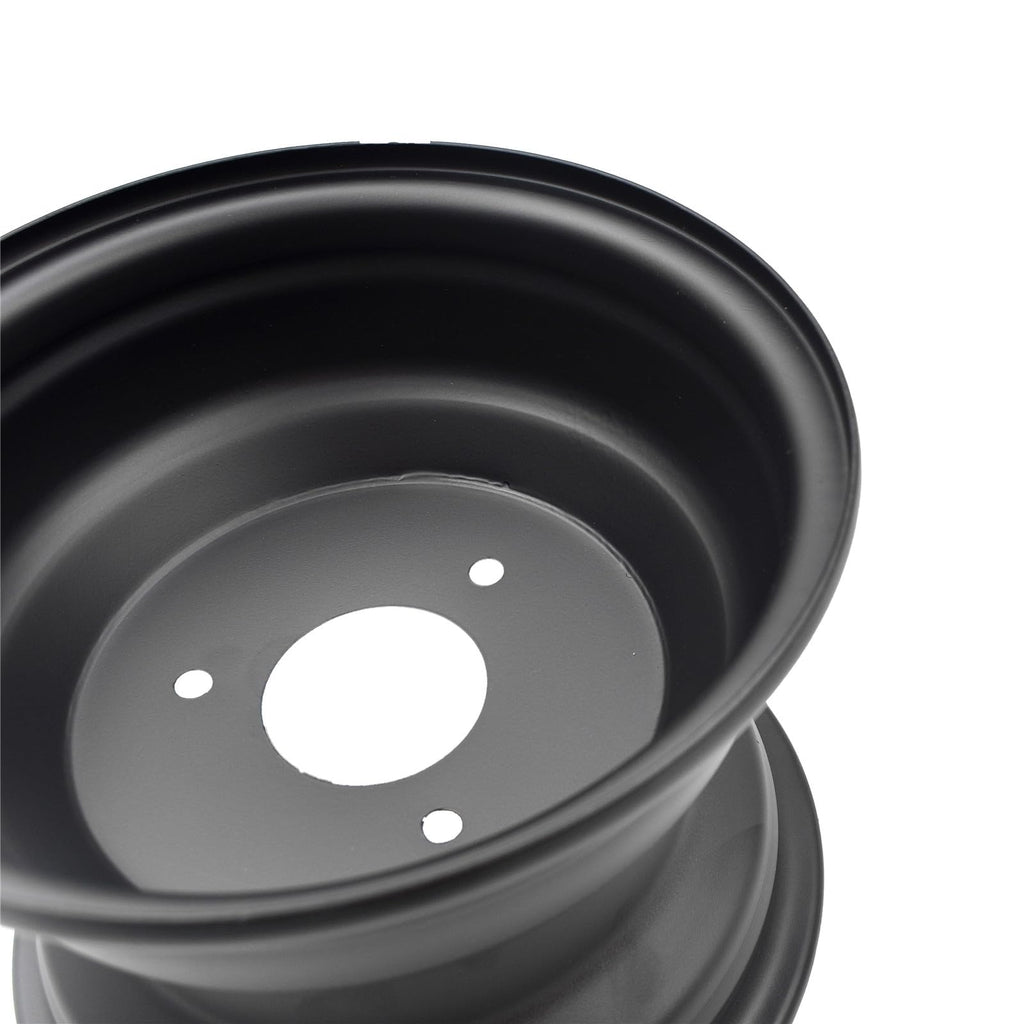 8" Rear Wheel Rim with 3 Holes Fits for Most ATV Go Kart Off-Road Dirt Pit Bike