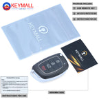 Keymall Keyless Entry Remote Key Fob Replacement for Hyundai Sonata 2014 2015 2016 2017 433MHz 4 Buttons (FCC ID:TQ8-RKE-4F16 PN: 95430-C1010)