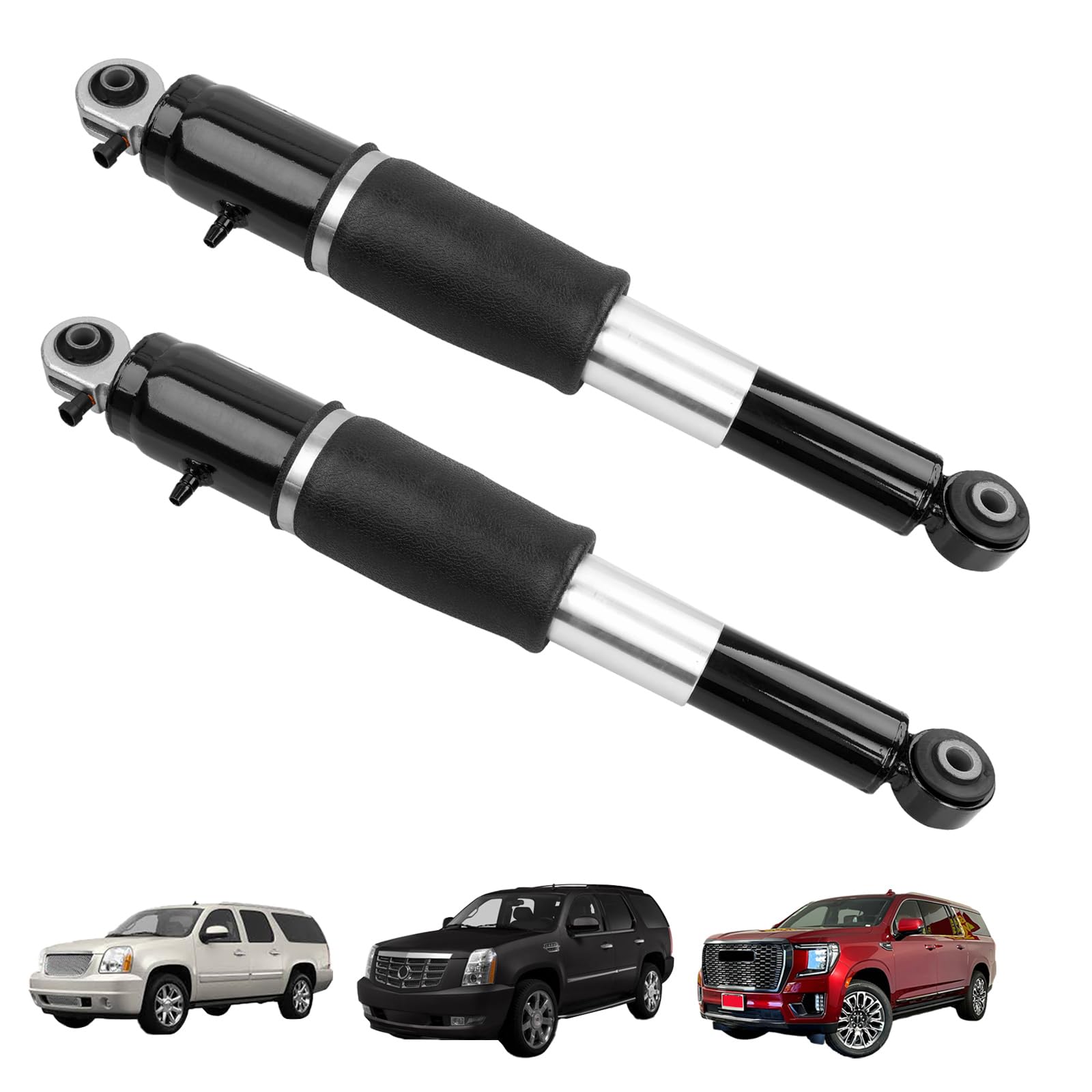Rear Air Shock Struts Pair Cadillac Escalade Tahoe Yukon Suburban 07-14