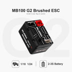 INJORA MB100 G2 Brushed ESC 40A for 1/24 1/18 RC Crawler SCX24 AX24 TRX4M