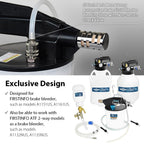 FIRSTINFO A1151G Brake Bleeding Hose 59in Silicone w/ One Way Check Valve