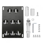 License Plate Frame, Car Eye Front Bumper Tow Hook License Plate Mount Bracket 8