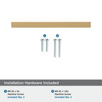 10 Pack Amerock Cabinet Pull Champagne Bronze 128mm 5-1/16in