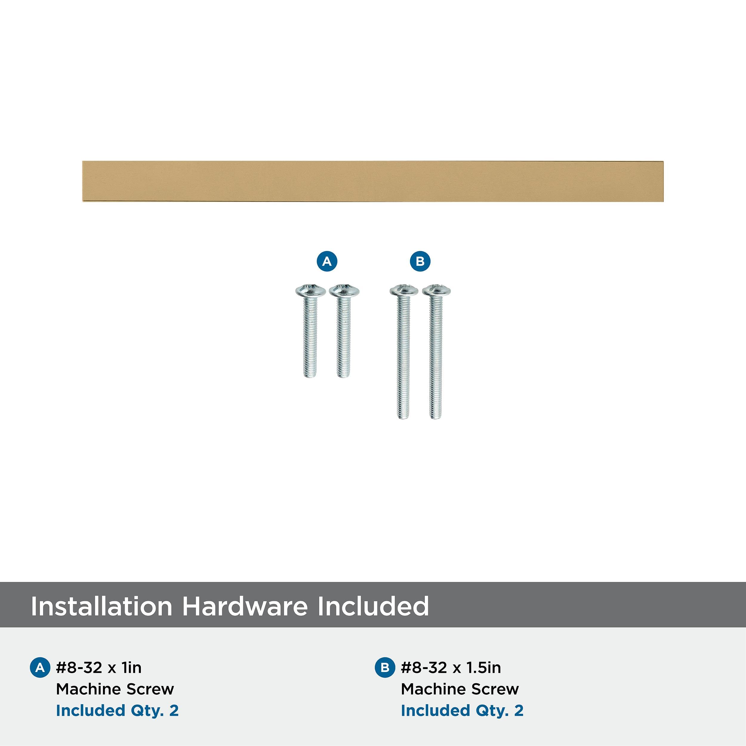 10 Pack Amerock Cabinet Pull Champagne Bronze 128mm 5-1/16in