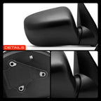 A-Premium Pair (2) Driver and Passenger Side Manual Door Mirror