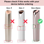 Replacement Heads for Flawless Facial Hair Remover, Replacement Blades for