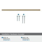 4 Pack Amerock | Cabinet Pull | Golden Champagne | 10-1/16 inch (256 mm) Center