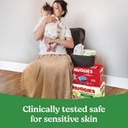 10 Flip-Top Packs Huggies Natural Care Sensitive Baby Wipes, Unscented,