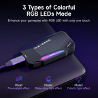 500GB Magnetic Portable SSD,2050MB/s Type-C USB 3.2 Gen 2x2 External SSD,4K