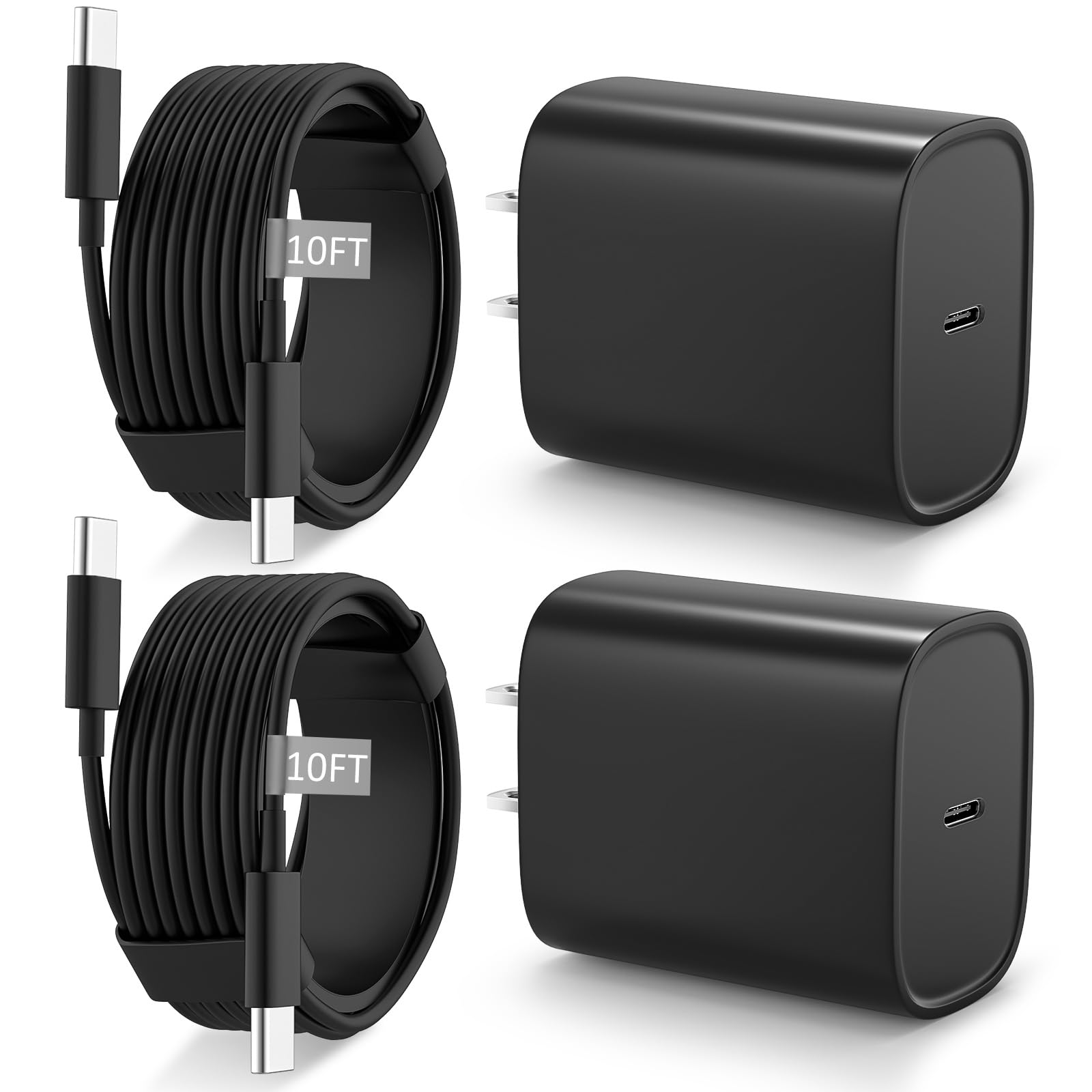 Phone 17 16 15 Charger Fast Charging Type C Chargers USB C Fast Charger Block &