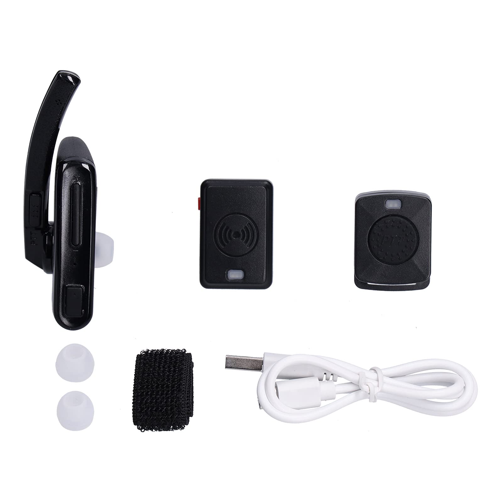 Walkie Talkie Bluetooth Headset for Motorola for HYT, Mini PTT Button and