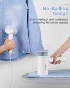 BEAUTURAL Steamer for Clothes, Portable Garment Wrinkle Remover, Fast 30s
