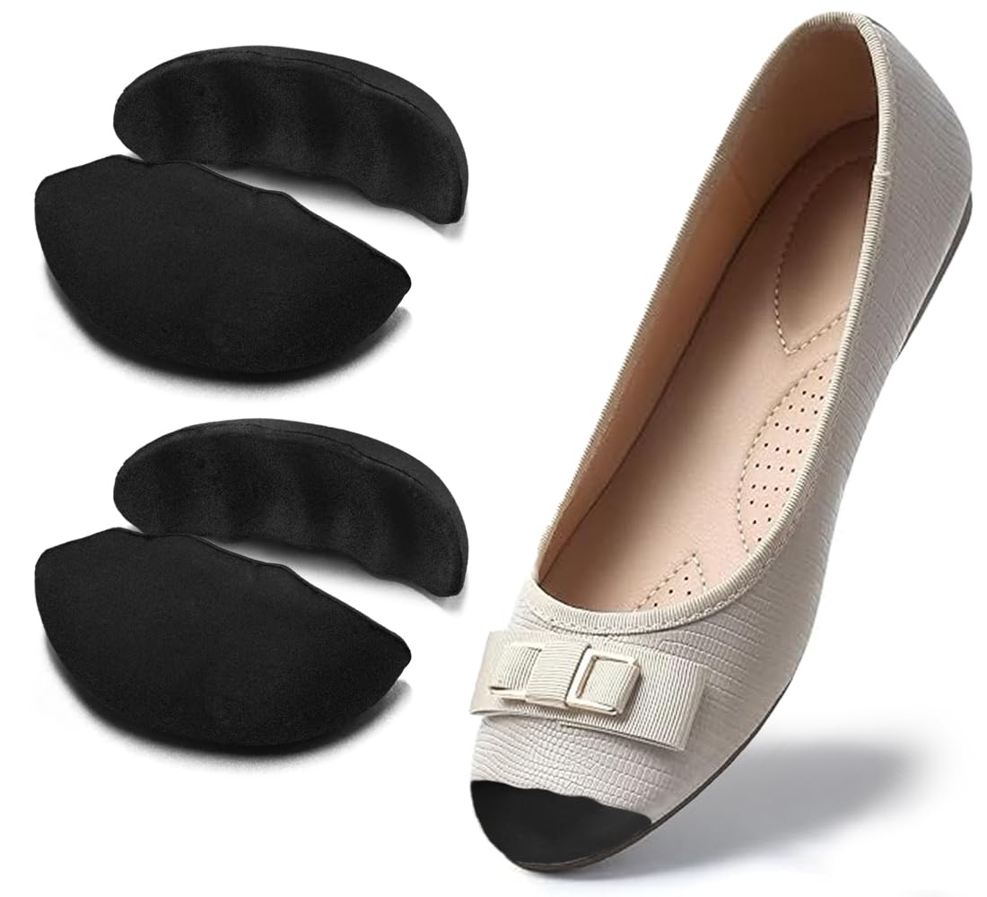 Dr.Foot Shoe Inserts for Loose Footwear, Toe Cushion for Too Big Shoes, Make