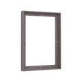 Pixy Canvas 4x6 Floater Frame 3/4" Deep Canvas Rustic Gray Portrait Wall Art Frame