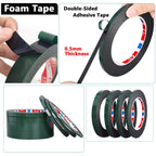 TOOLSTAR Double Sided Adhesive Tape Black Foam Tape for Cell Phone Repair LCD