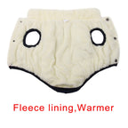 JoyDaog Fleece Lined Warm Dog Jacket for Puppy Winter Cold Weather,Soft