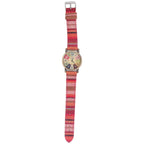 Mrisata Watch Multicolour Bohemian Style Brass PU Leather Women Watch Birthday