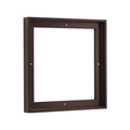 Pixy Canvas Floater Frame 11x11 for 3/4 (0.75) inch Deep Canvas Paintings/Canvas Prints/Wood Canvas Panels/Wall Art/Wall Decor/Home Decor/Artwork (Dark Walnut, 11 x 11 inch, Square)