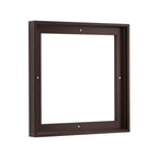 Pixy Canvas Floater Frame 11x11 for 3/4 (0.75) inch Deep Canvas Paintings/Canvas Prints/Wood Canvas Panels/Wall Art/Wall Decor/Home Decor/Artwork (Dark Walnut, 11 x 11 inch, Square)
