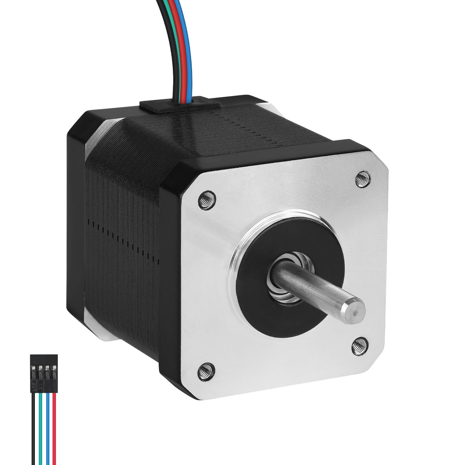 YEJMKJ Nema 17 Stepper Motor 42x47mm 0.6Nm (84.97oz·in) 2.3A 1.6Ω Bipolar