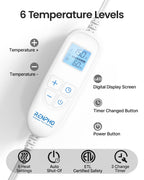RENPHO Fathers Day Dad Gifts, Electric Heating Pad - 6 Heat Levels for Neck
