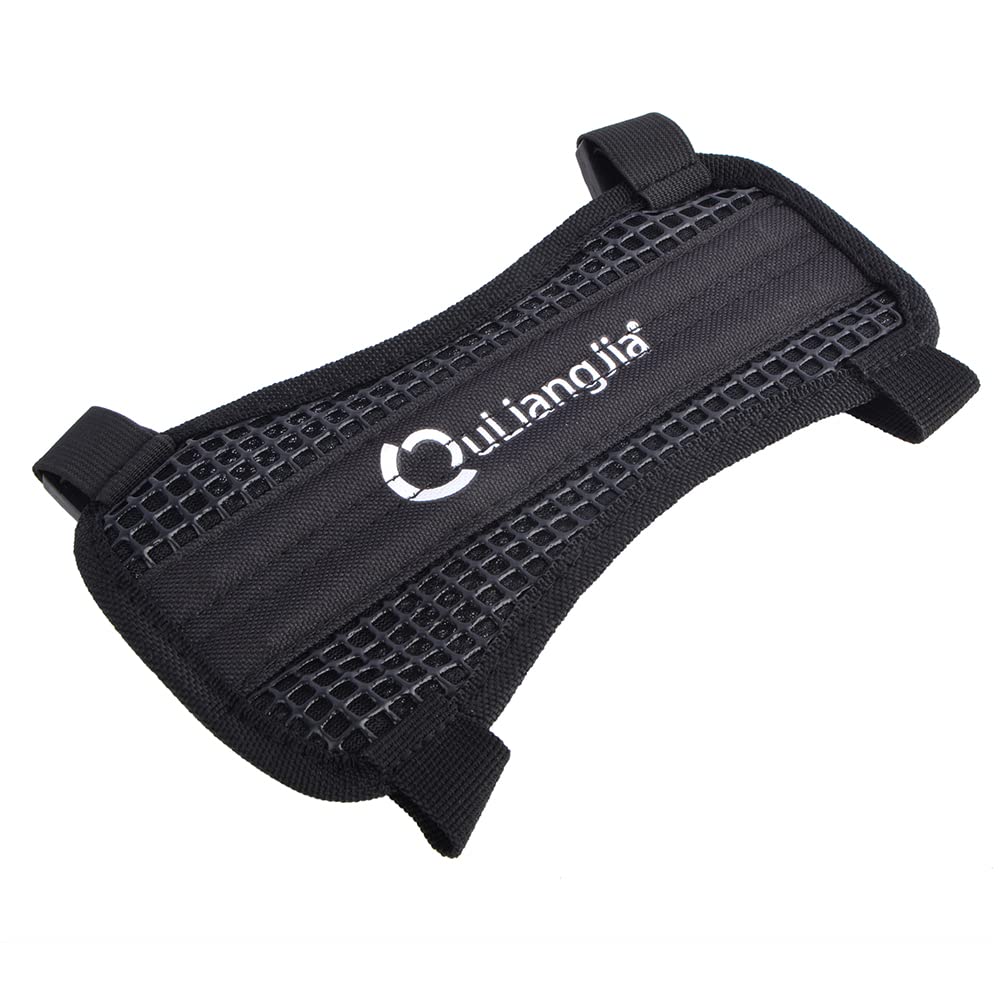 ZSHJGJR Archery Arm Guard Adjustable Bow Protective 2-Strap Buckles for Adults
