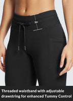 BALEAF Womens Fleece Lined Leggings Thermal Water Resistant Winter Pants Black M