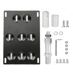 License Plate Frame, Car Eye Front Bumper Tow Hook License Plate Mount Bracket 8