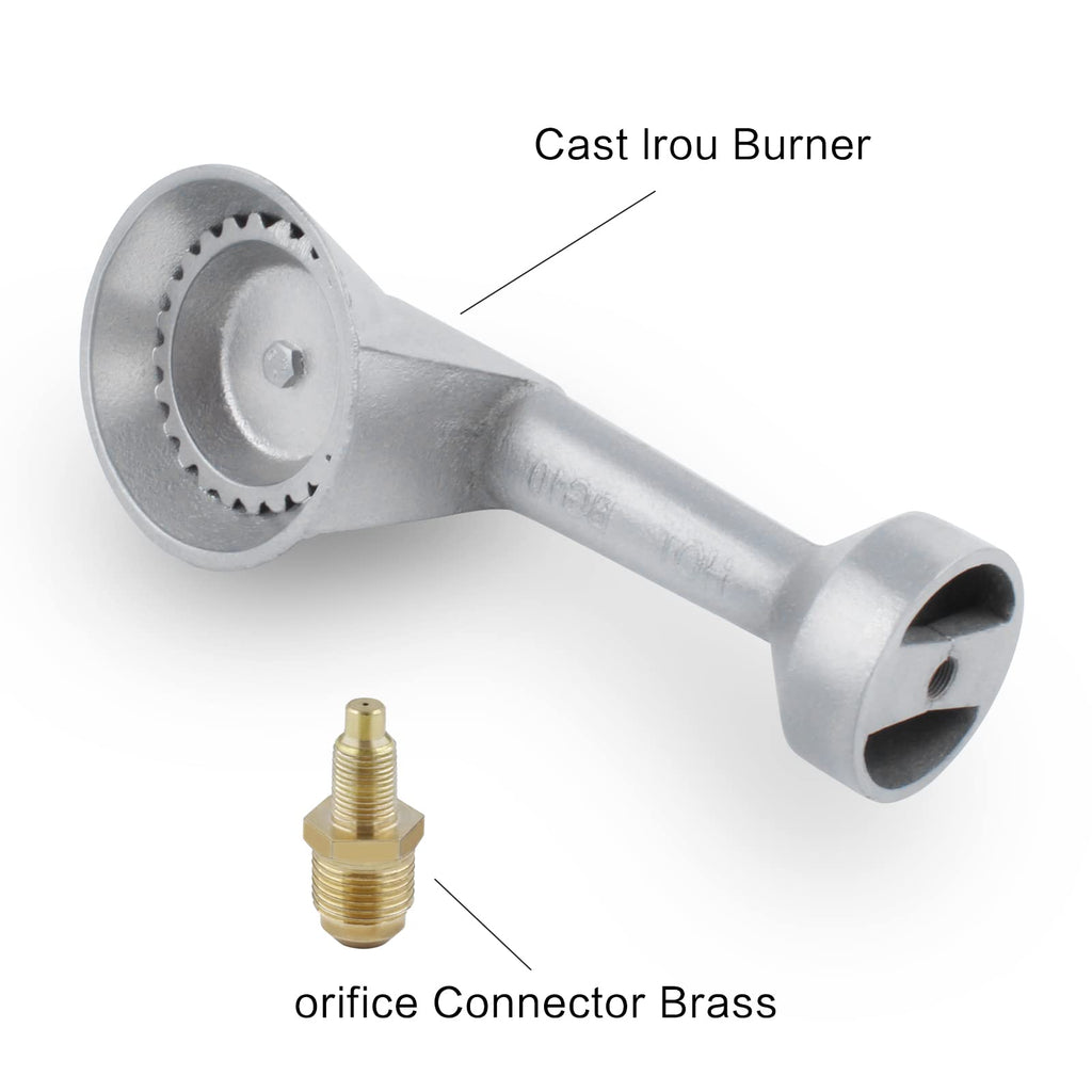 MENSI High Pressure BTU Propane Cast Iron Round Burner Head, Propane Commercial