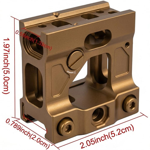 Gotical Micro Red Dot Riser Mount Picatinny Riser Mounts for T1 T2 H1 H2 Optic