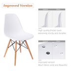 Furmax Modern Style Dining Chair Mid Century Modern DSW Chair, Shell Lounge