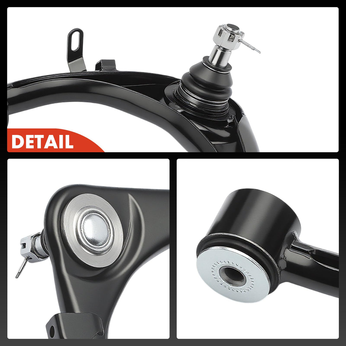 A-Premium 2-Pack Front Upper Control Arms, with Ball Joint & Bushing
