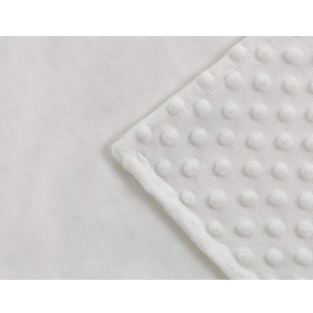 RelaxBlanket Weighted Blanket Duvet Cover 60x80 Super Soft Minky Dot White