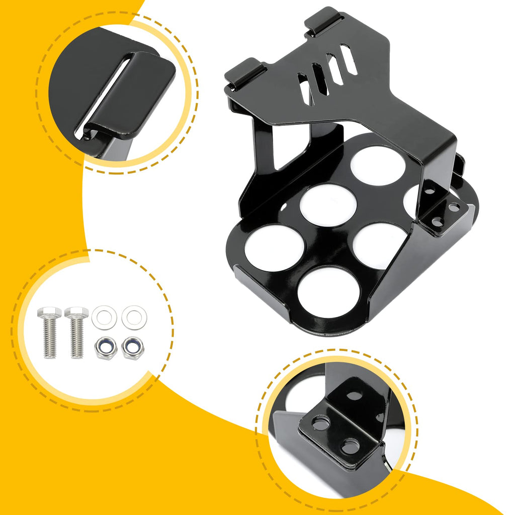 KUAFU Battery Box Tray Battery Hold Truck Battery Mount Holder Compatible with