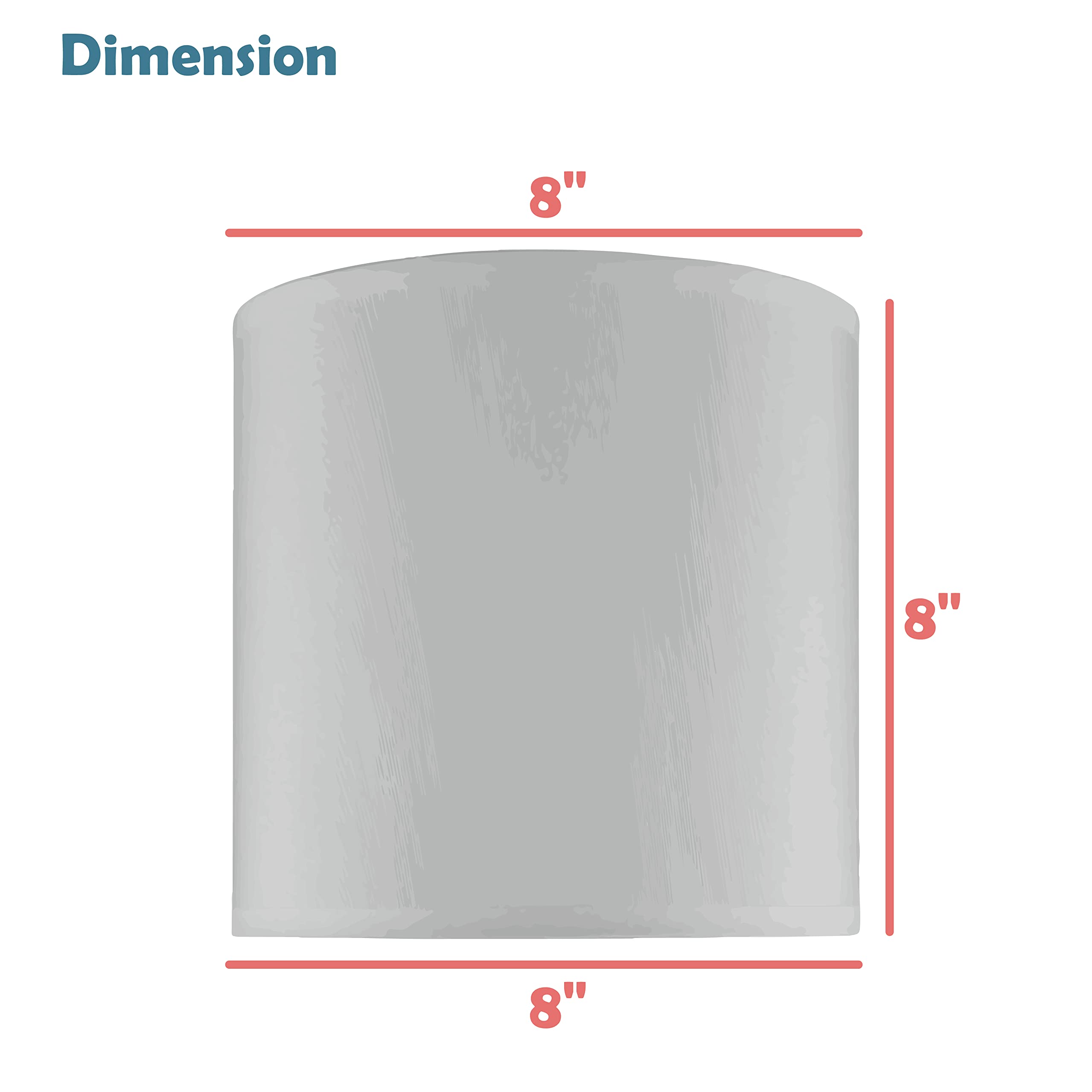 Aspen Creative 31234A Transitional Drum (Cylinder) Shaped Spider Construction
