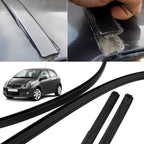 COOL STAR 2pcs Molding Side Drip Compatible with Toyota Yaris Sedan 2007 2008