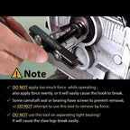 FIRSTINFO F3281C Crankshaft Camshaft Seal Remover Separator Puller with 2 Pairs