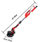 VEVOR Drywall Sander 850W Variable Speed 800-1750RPM LED Vacuum Bag