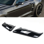 Pair Rear Quarter Panel Side Body Fenders Door Scoop Air Outlet Trim Compatible