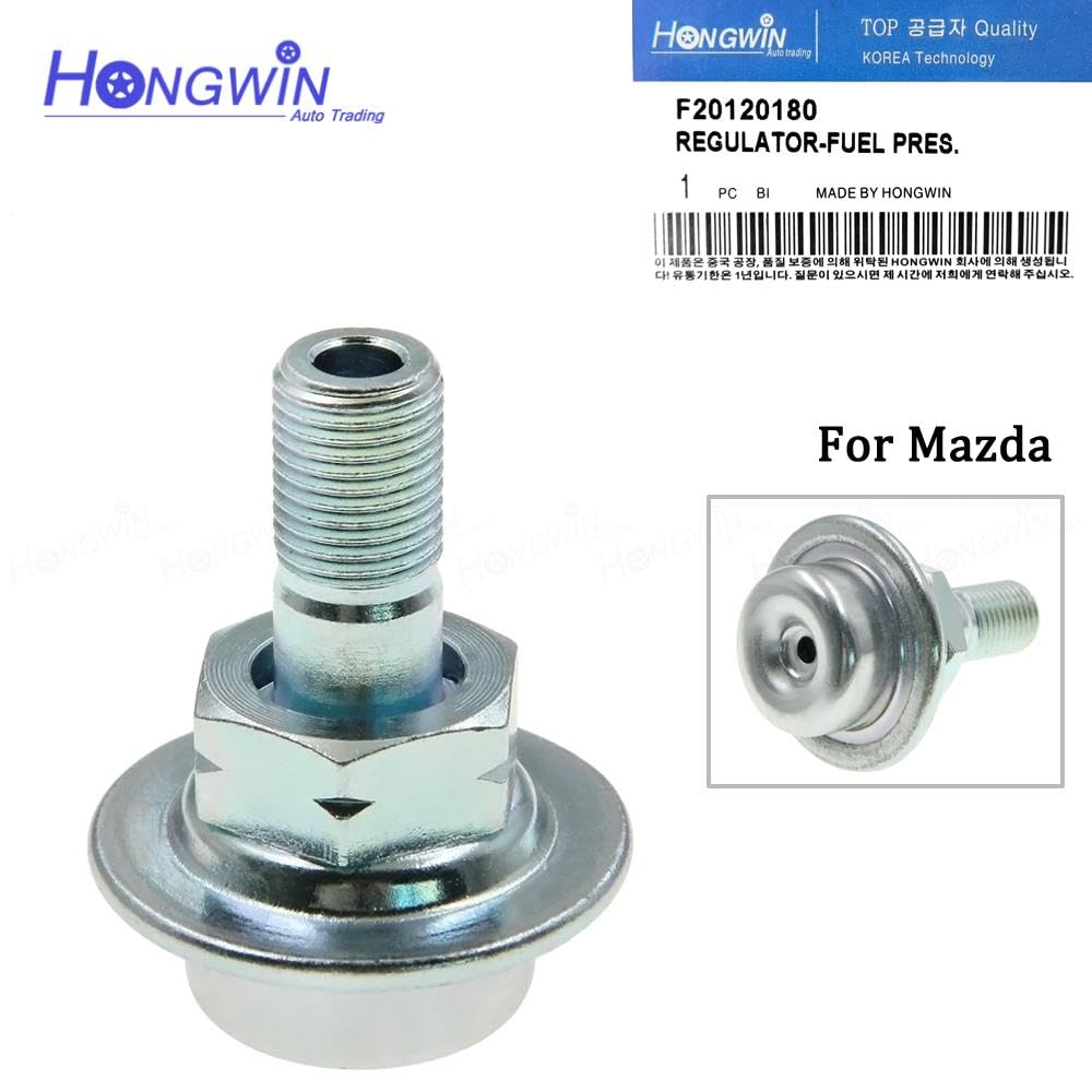 HWATPS F201-20-180 Fuel Injection Pressure Pulsation Damper For 98-03 Mazda 323