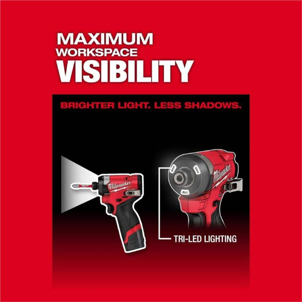 Milwaukee Electric M12 Fuel 1/4in Hex Impact Driver