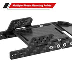 INJORA 35g Universal LCG Carbon Fiber Chassis Kit for 1/24 Axial SCX24
