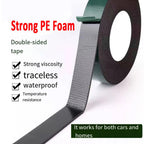 TOOLSTAR Double Sided Adhesive Tape Black Foam Tape for Cell Phone Repair LCD