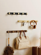 JIASENBAO 1 Pack Coat Rack Wall Mounted Gold Brass Towel Hooks for Bathrooms