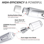 Ear and Nose Hair Trimmer Clipper - 2026 Professional Painless Eyebrow & Facial
