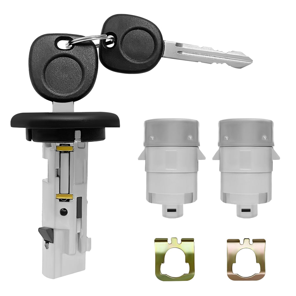 Ignition Switch Lock Cylinder with Pair Front Door Lock Cylinder and Key