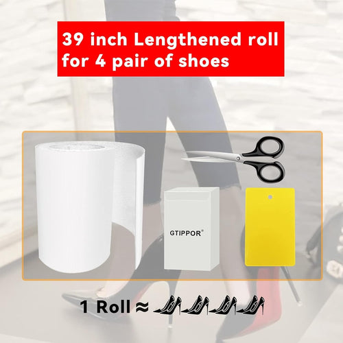 8 Pack Red Bottom Sole Protector Anti-Slip High Heel Shoe Sticker for Louboutin